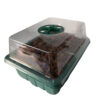 Caja germinadora. Semillero. Domo con 12 cavidades. Fibra de coco. GMZ Torres